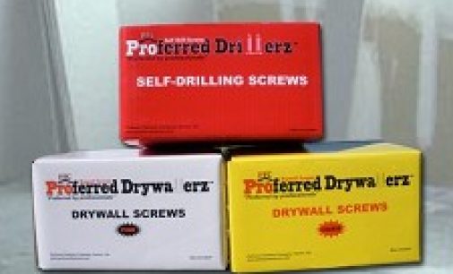 PFC’s Proferred Drillerz Self-Drilling Screws Earns ICC-ES Evaluation Report