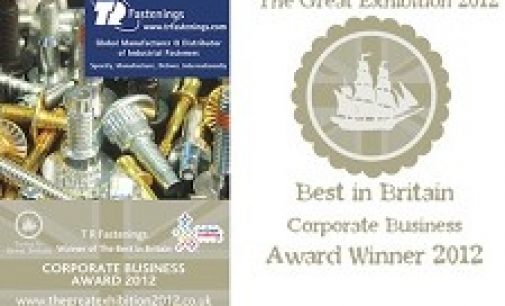 TR Fastenings Wins Best of Britain Award