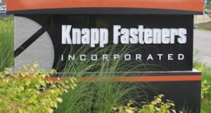 Knapp Fasteners Nominated for Business Award