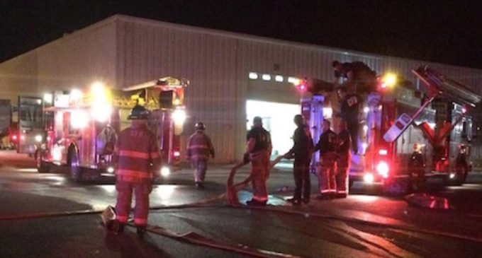 Indiana Plant Fire Destroys Zinc Plating Line