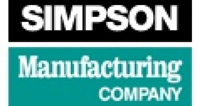 Simpson Mfg. Sales Rise in U.S. & EU