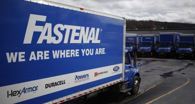 Fastenal Fastener Sales Drop Amid Slowing Growth