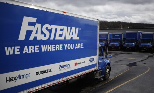 Fastenal Fastener Sales Continue Sinking