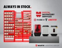 Würth Additive Group Links to Raise3D and Henkel