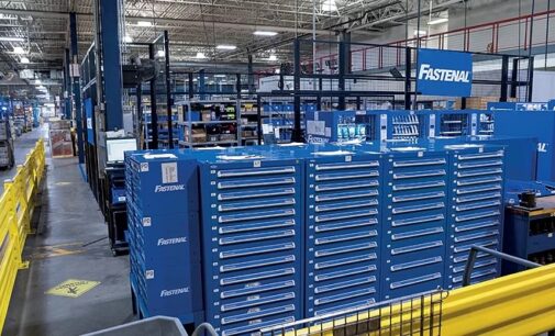 Fastenal Fastener Sales Slip in September