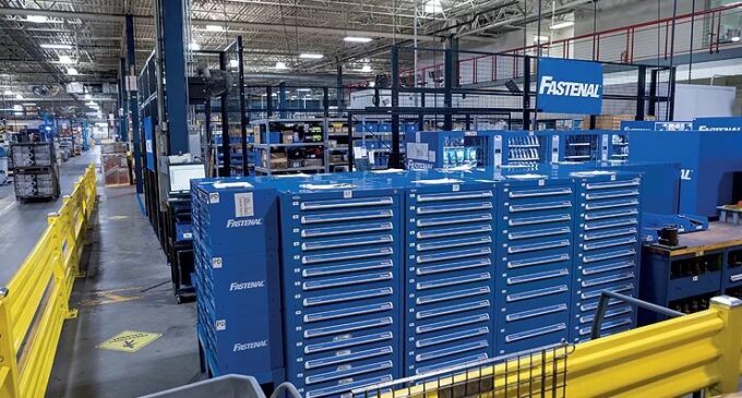 Fastenal Fastener Sales Slip in September