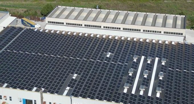 TR Fastening Italy Installs Solar Panels